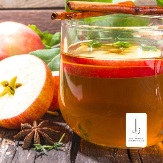 طرز تهیه 6 خوراکی با دارچین 3 دمنوش سیب و دارچین